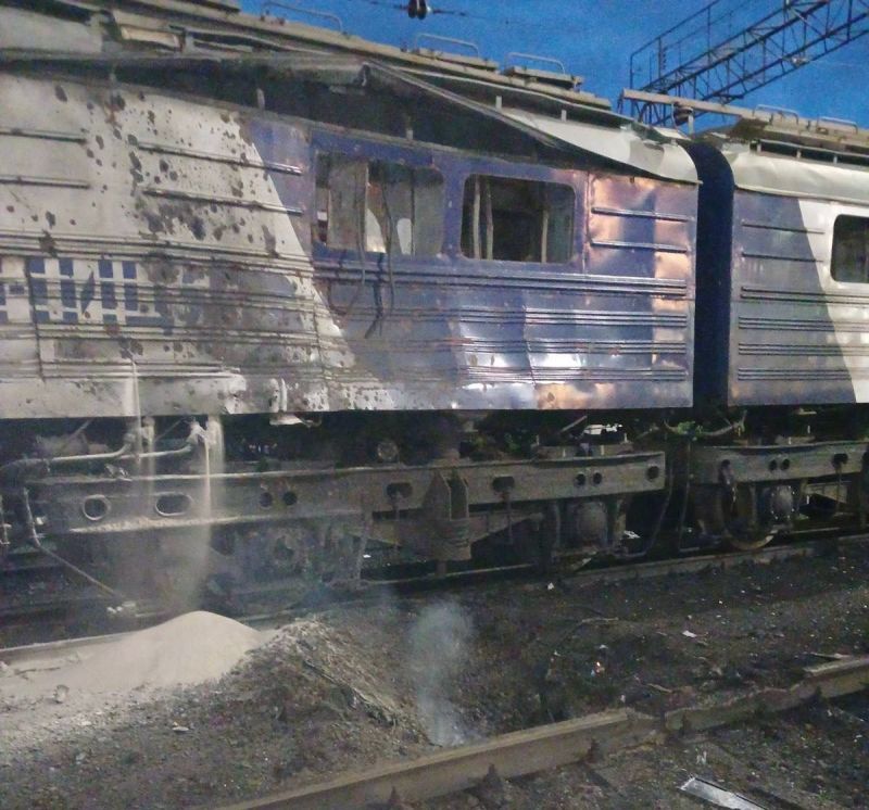 росія атакувала залізницю у Запоріжжі, вбивши помічника машиніста - фото