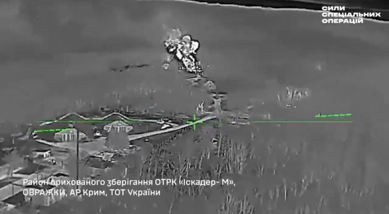 В Криму уражено базу "Іскандерів" - фото