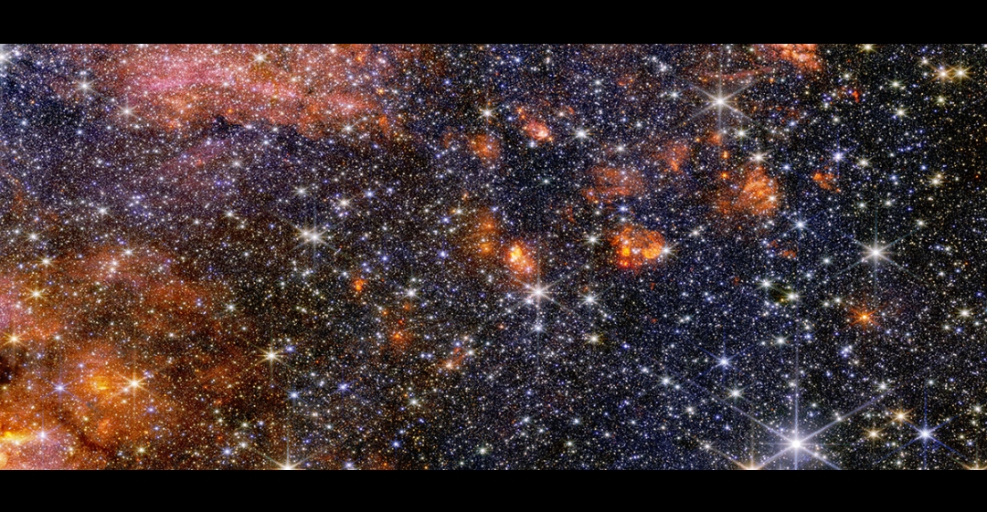 Изображение Стрельца B2, сделанное NIRCam