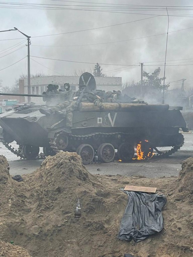 уничтожены русские солдаты в Гостомеле на фото 3