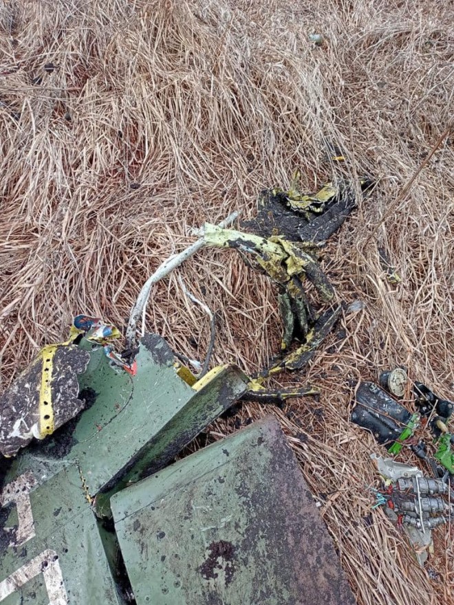 остатки сбитого СУ-25 рашистов на фото 2