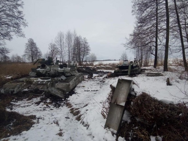 брошенные российские танки фото 2