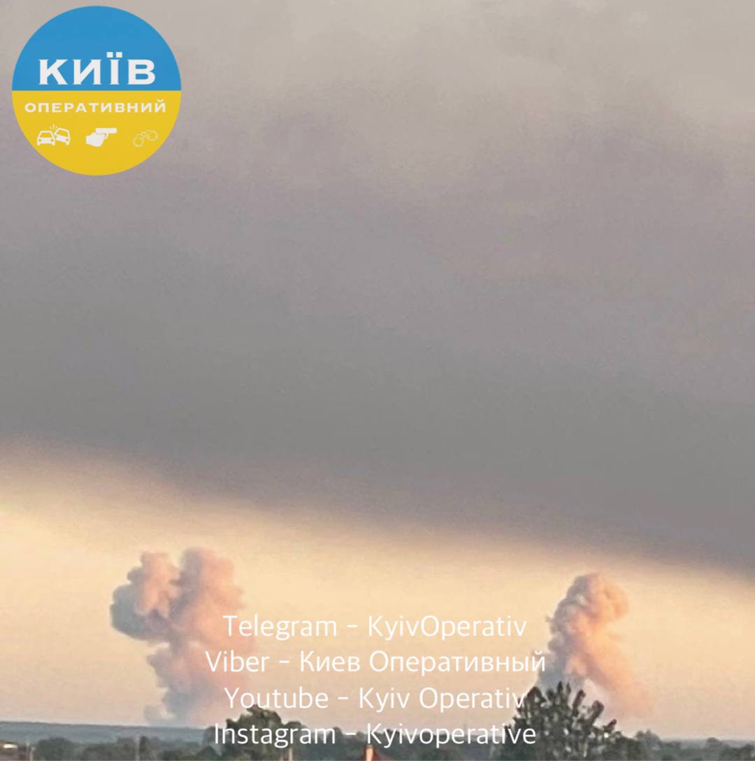 взрывы под Киевом