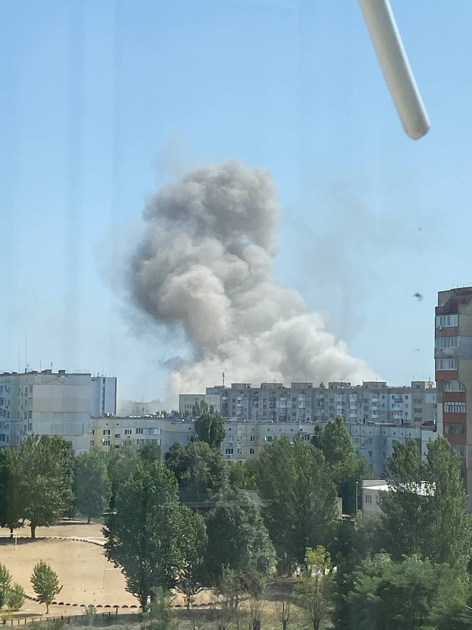 взрыв на заводе Сокол в Новой Каховке 1