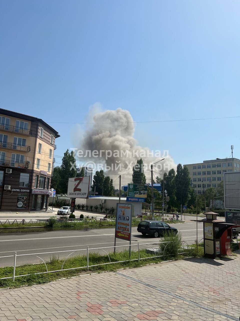 взрыв на заводе Сокол в Новой Каховке 2
