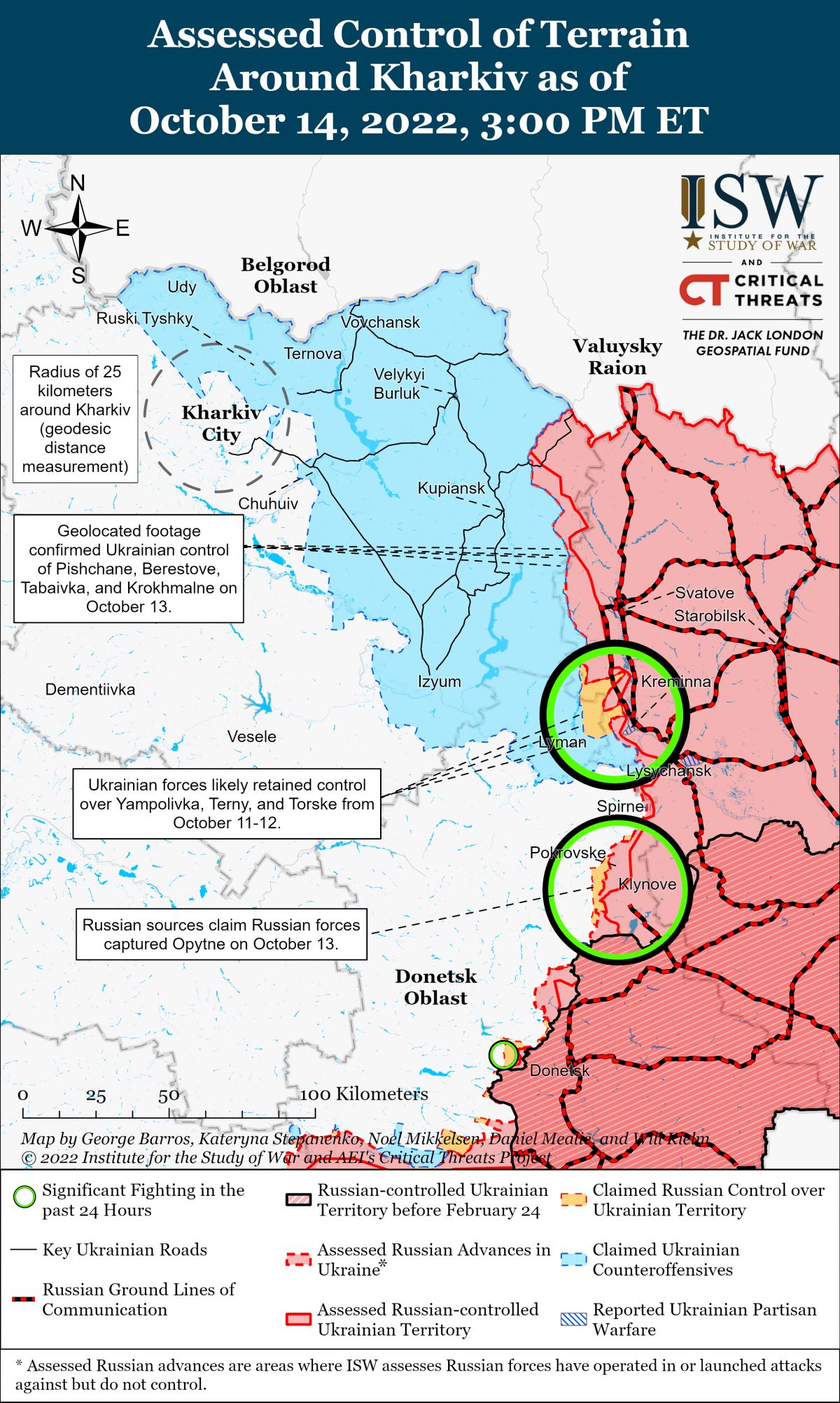 карта боевых действий в Украине 1