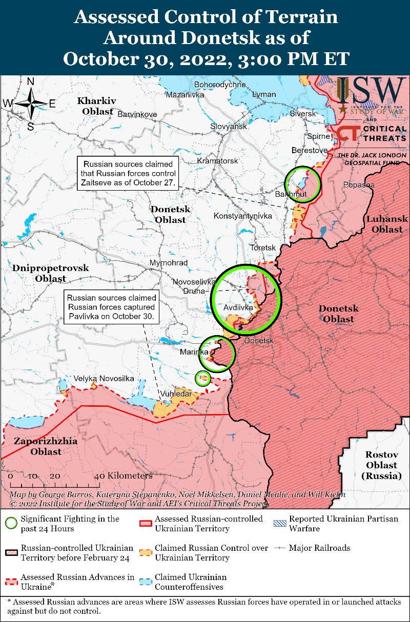 Карта боевых действий в Украине 3