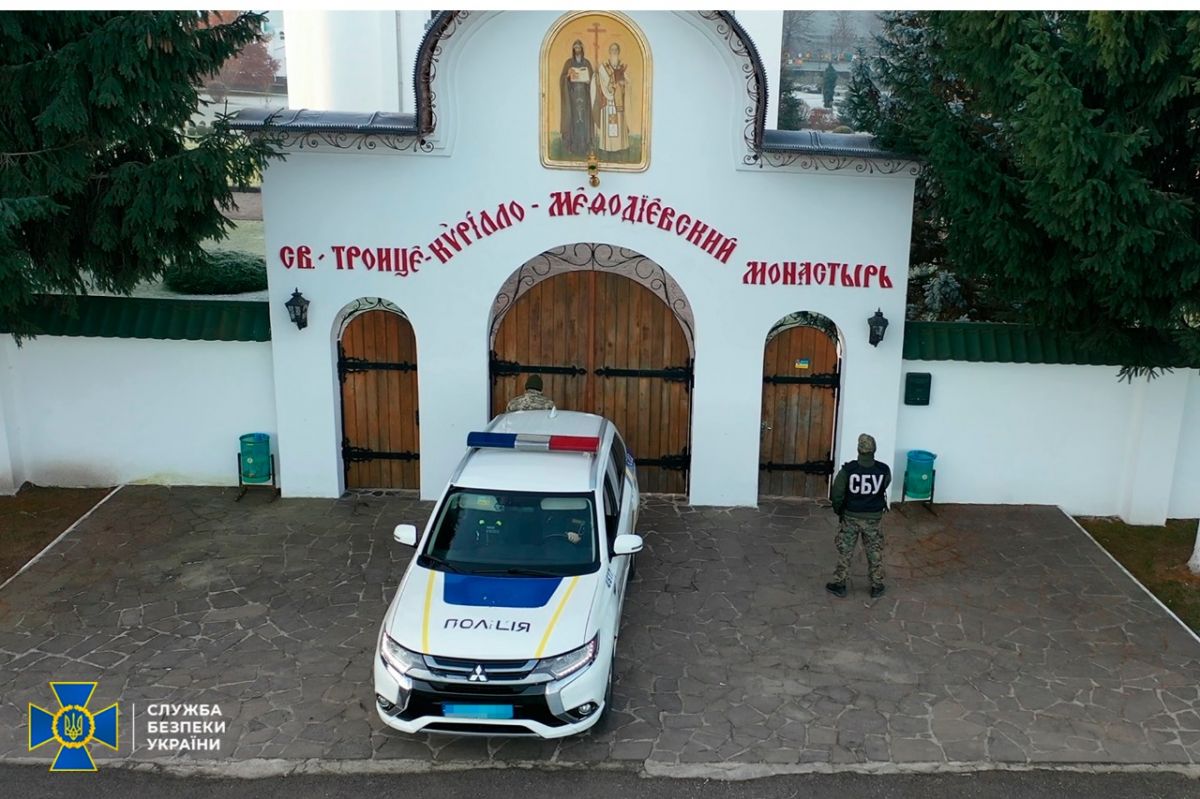 обыски в монастыре в Мукачево 1