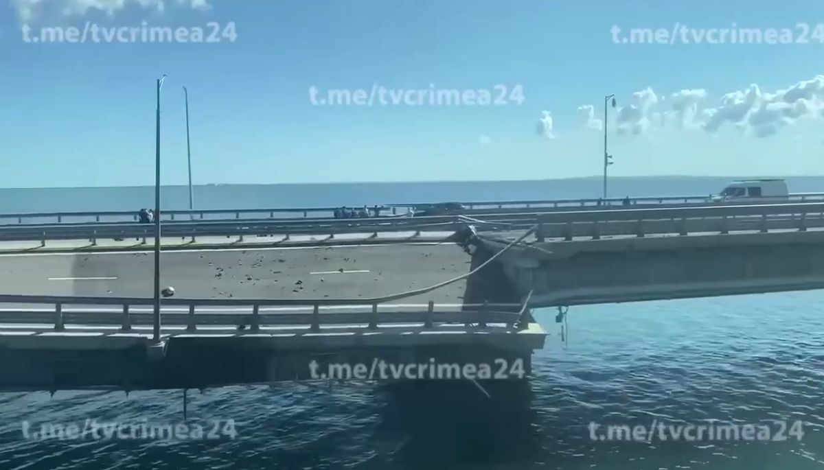 последствия атаки на Крымский мост фото 6