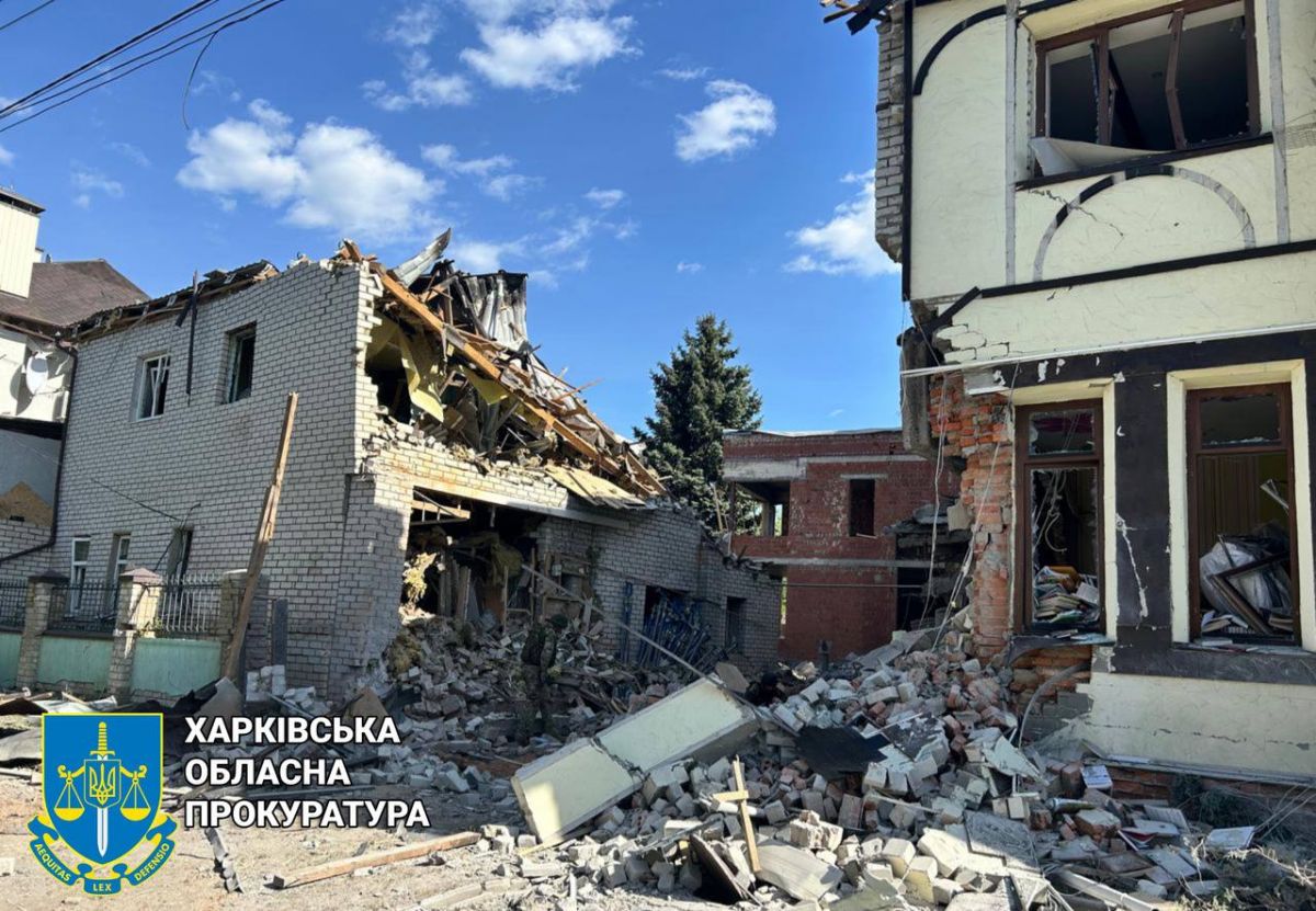 пострадавшие дома в Харькове