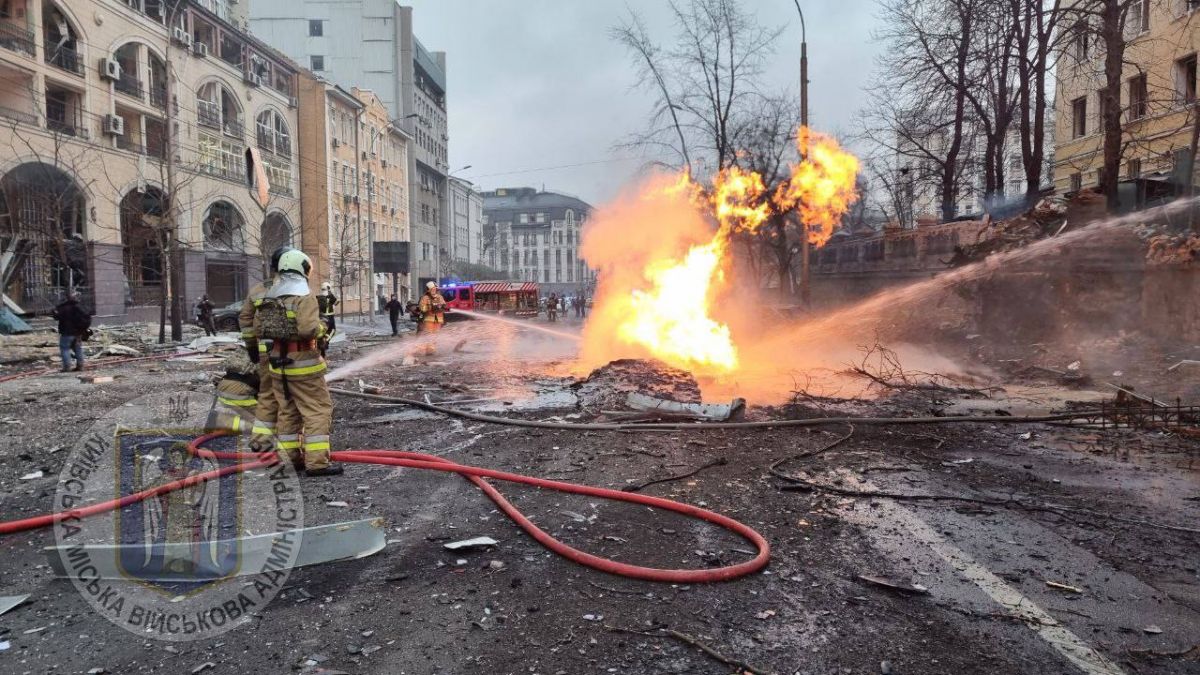 ракетний удар по Києву вранці 20 грудня, фото 1