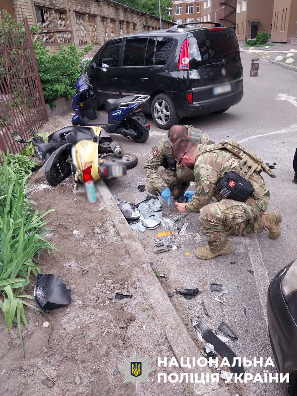 покушение на убийство нацгвардейца взрывным устройством в скутере, 2