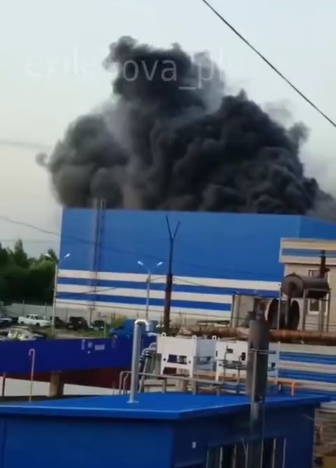 удар по заводу ВПК в Чебоксарах 2
