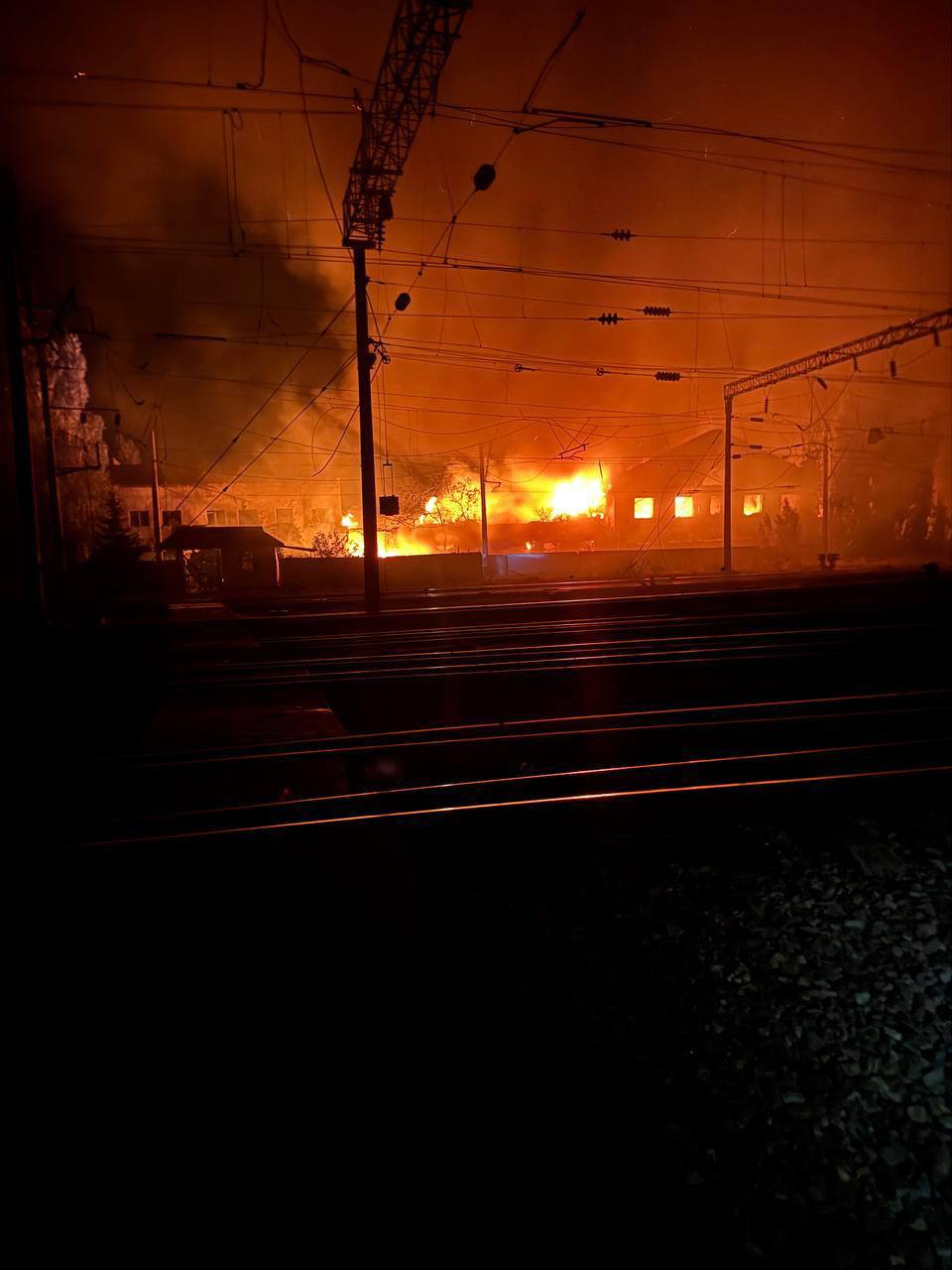 атака железнодорожного депо в Одессе 1
