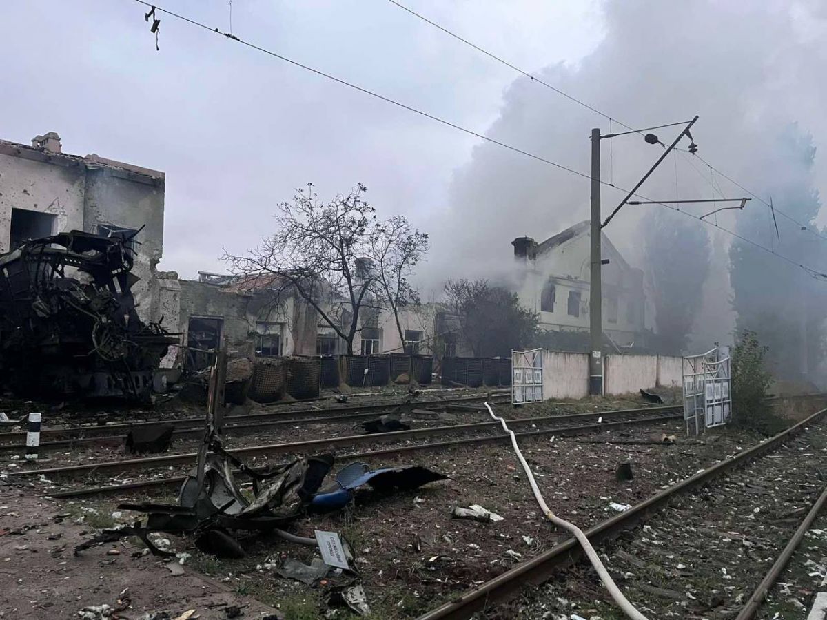 атака железнодорожного депо в Одессе 2
