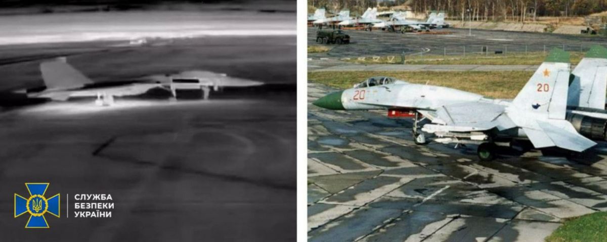 Су-27 на аеродромі Бельбек 1