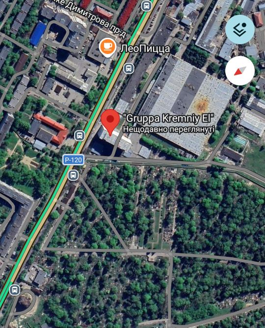 Кремний Эл на карте