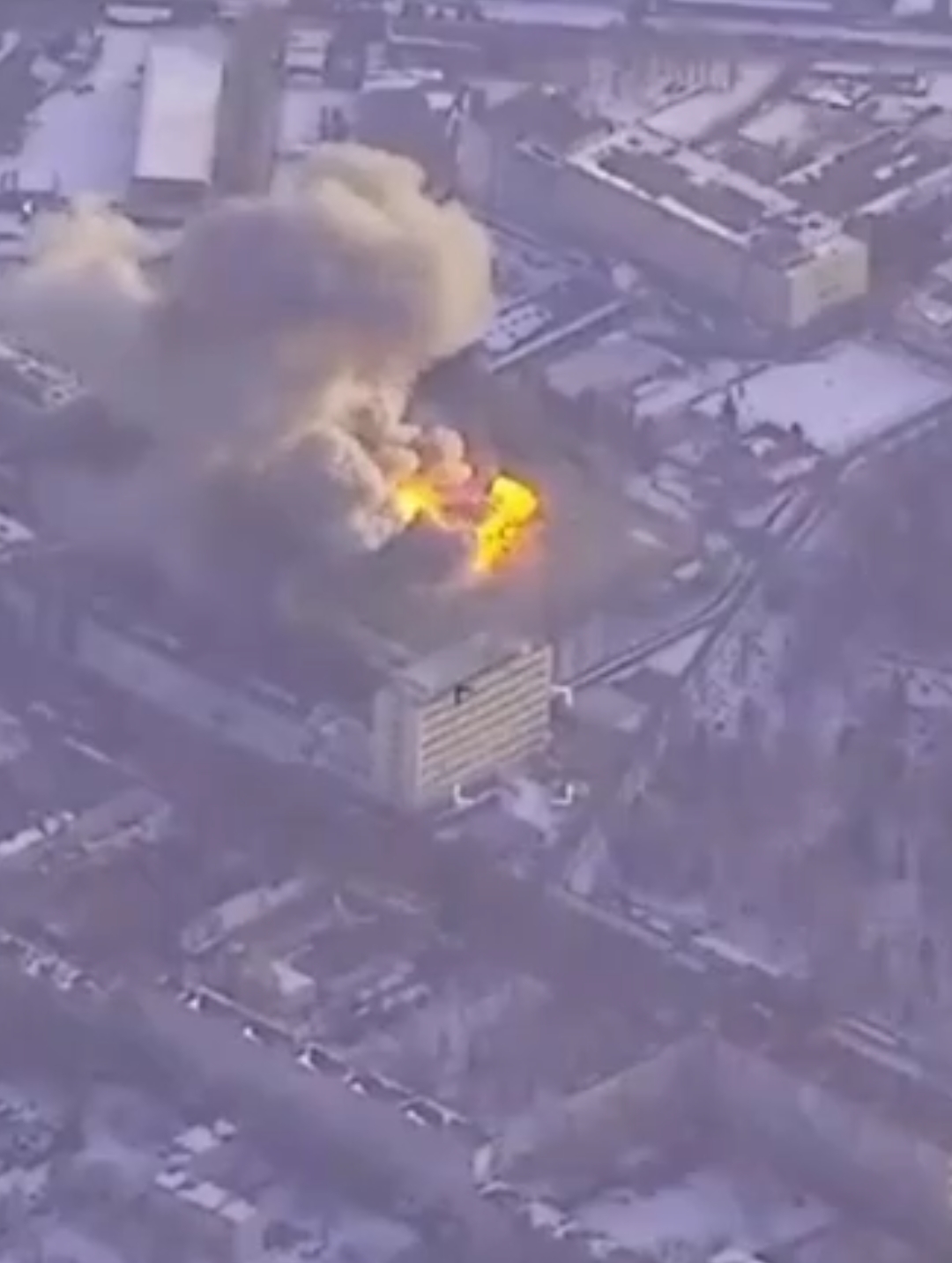 ракетные удары по производственным цехам завода Кремний Эл