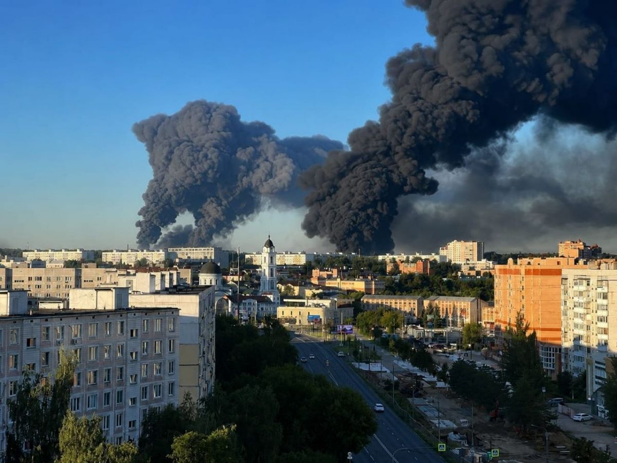 масштабні пожежі в Московській області