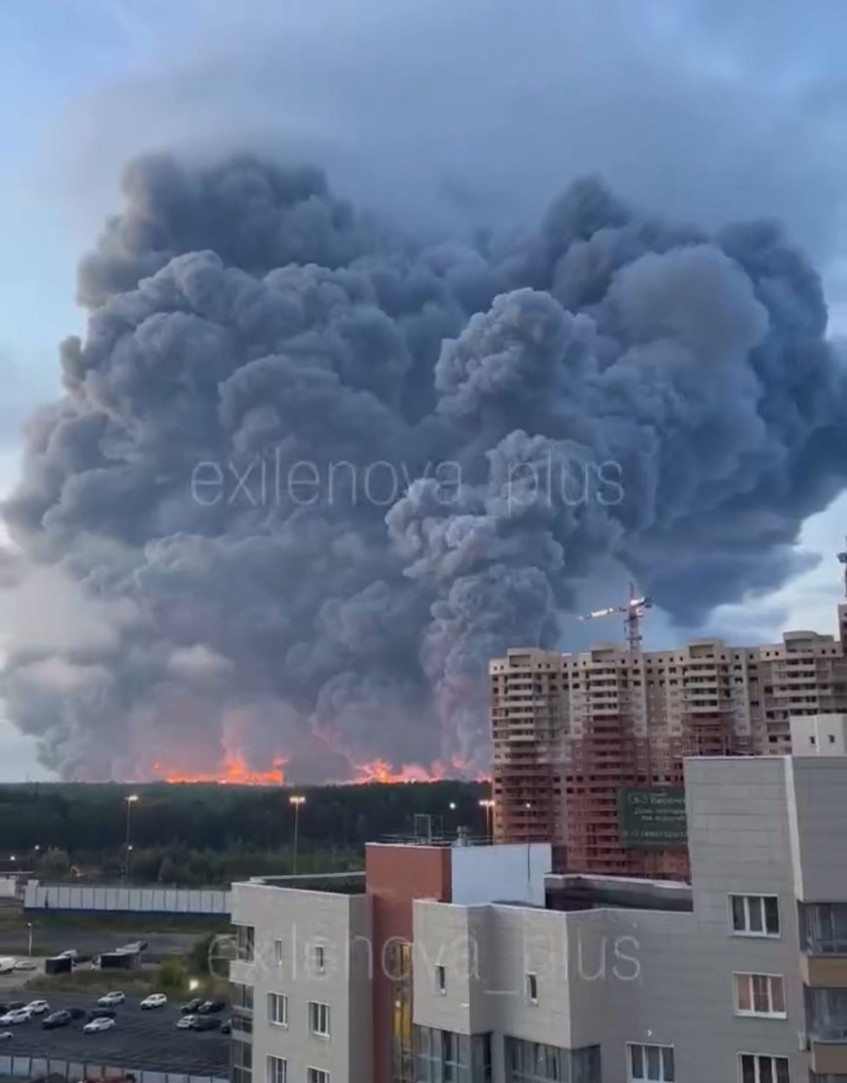 пожежа під москвою 2