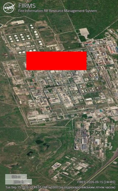 пожары на НПЗ возле Сызрани