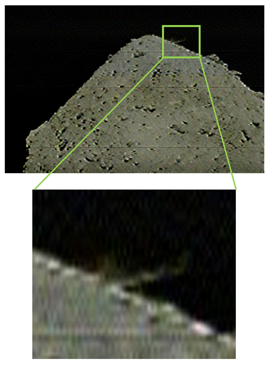 вибух на астероїді фото