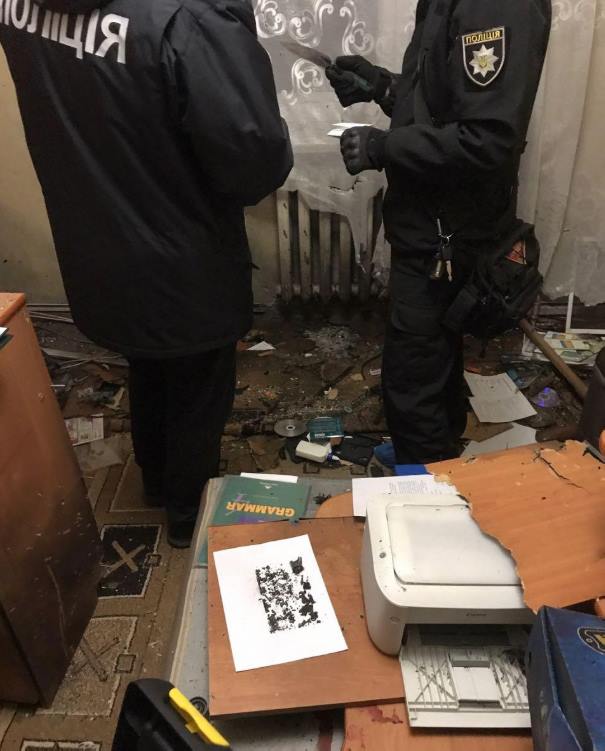 вибух в квартирі активіста С14 Сергія Мазура