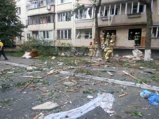 взрыв в жилом девятиэтажном доме на Бурмистенко