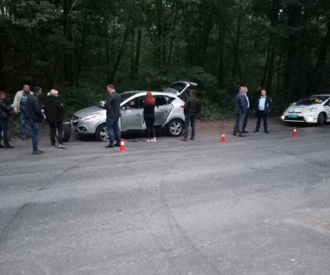 разбойное нападение на Брест-Литовском шоссе со стрельбой, на фото 1