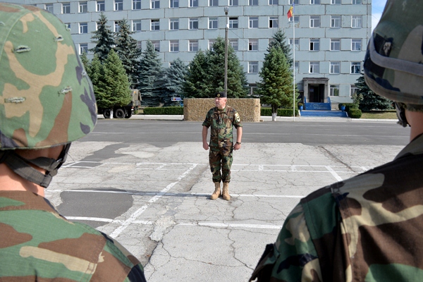 молдавские военные на учениях в Украине на фото 1