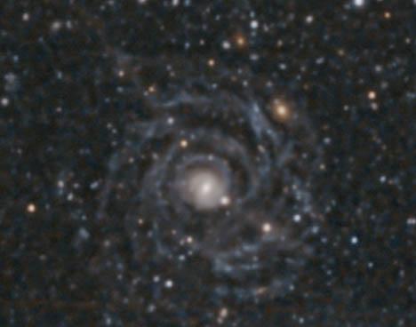 Гигантская галактика с низкой поверхностной яркостью Malin 1