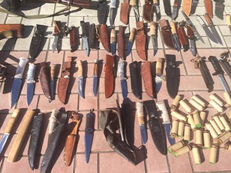 зброя диверсантів у Луганській області на фото 2