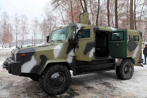 украинский бронеавтомобиль Козак 2014 на фото 1