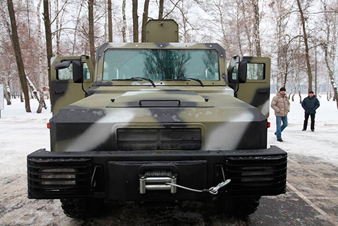 украинский бронеавтомобиль Козак 2014 на фото 2