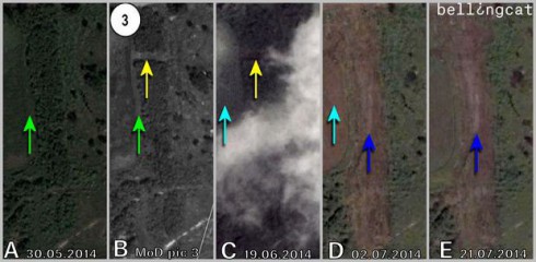 спутниковый снимок о сбитом боинге на фото 3
