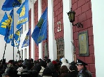 «Свобода» штурмовала здание Одесского горсовета