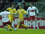 Украина обыграла в футбол Польшу
