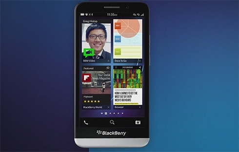 BlackBerry представила смартфон Z30 - фото