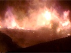 В Голосеевском районе произошел крупный пожар