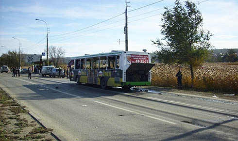 Автобус в Волгограде подорвала смертница - фото