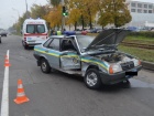 В Харькове в аварию попала машина ГАИ