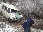На Хмельнитчине микроавтобус перевернулся в кювет - погиб 1 человек и есть травмированные