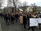 Во Львове тоже массово митингуют за евроинтеграцию