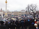 На киевском Евромайдане снова проходит Народное вече - первое в этом году