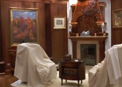 У Медведчука заявили о пропаже с «Медвежьей дубравы» картин и икон на 10 миллионов - фото