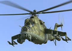 Российские военные вертолеты пытались залететь на Херсонщину - фото