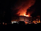 В Киеве горит кинотеатр «Жовтэнь»