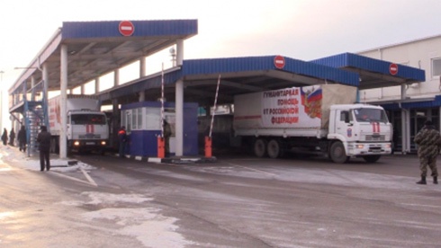 12-й российский «гуманитарный» конвой въехал в Украину - фото