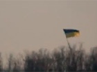 Бойцы «Азова» установили флаг Украины прямо перед носом боевиков