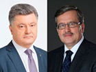 Порошенко и Коморовский договорились о двусторонней встрече